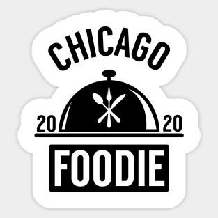 CHICAGO FOODIE Sticker